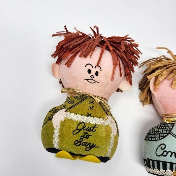 Set of 2 1960 Western Union Dolly-Grams Congratulations - Just to Say Gift Dolls - Picture 4 of 6